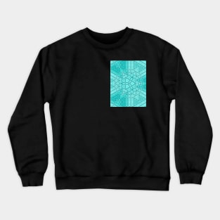 Green omni directional keyboard Crewneck Sweatshirt